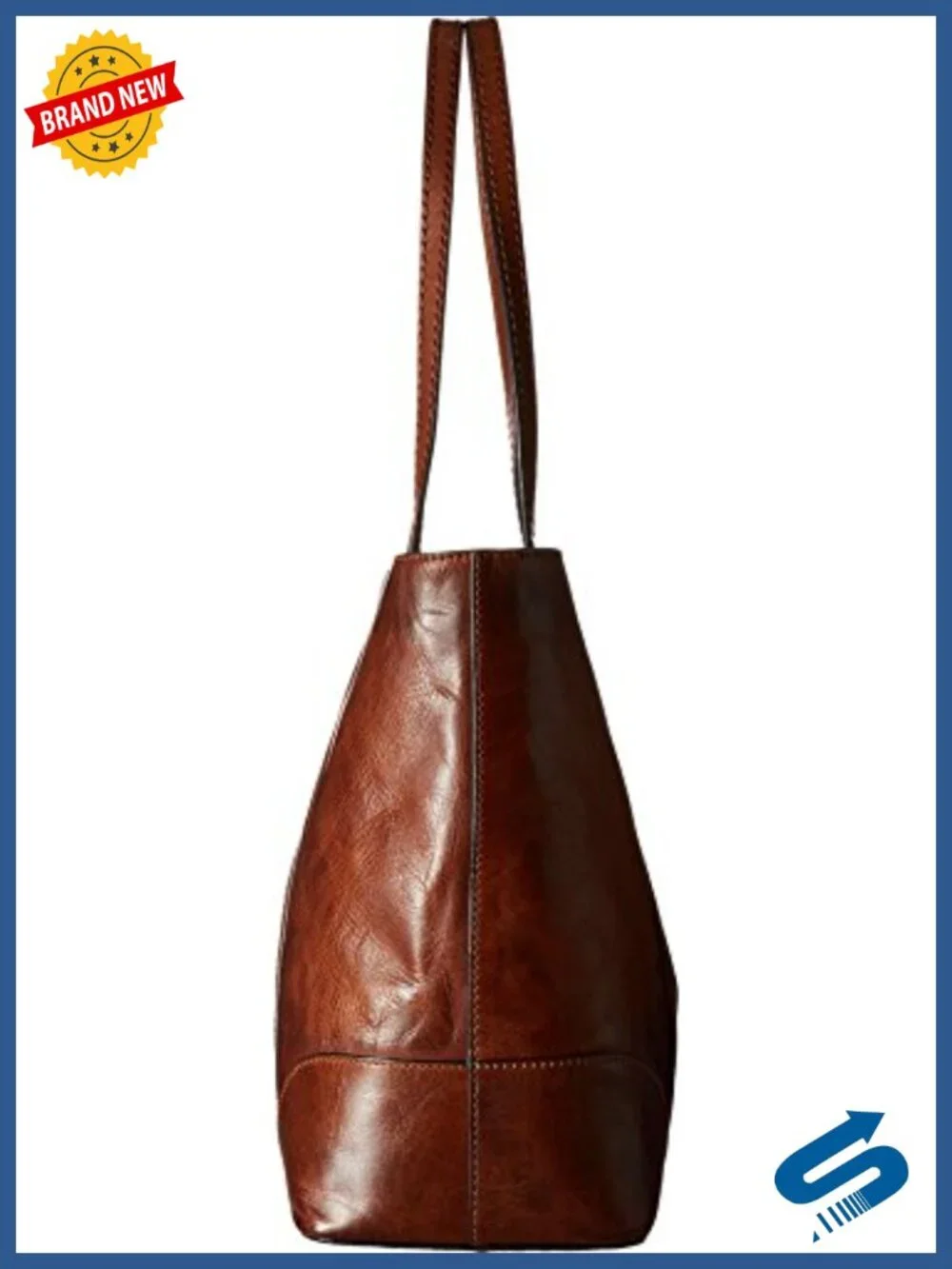 Leather Melissa Shopper Tote Bag Satchel Shoulder Handbag Work
